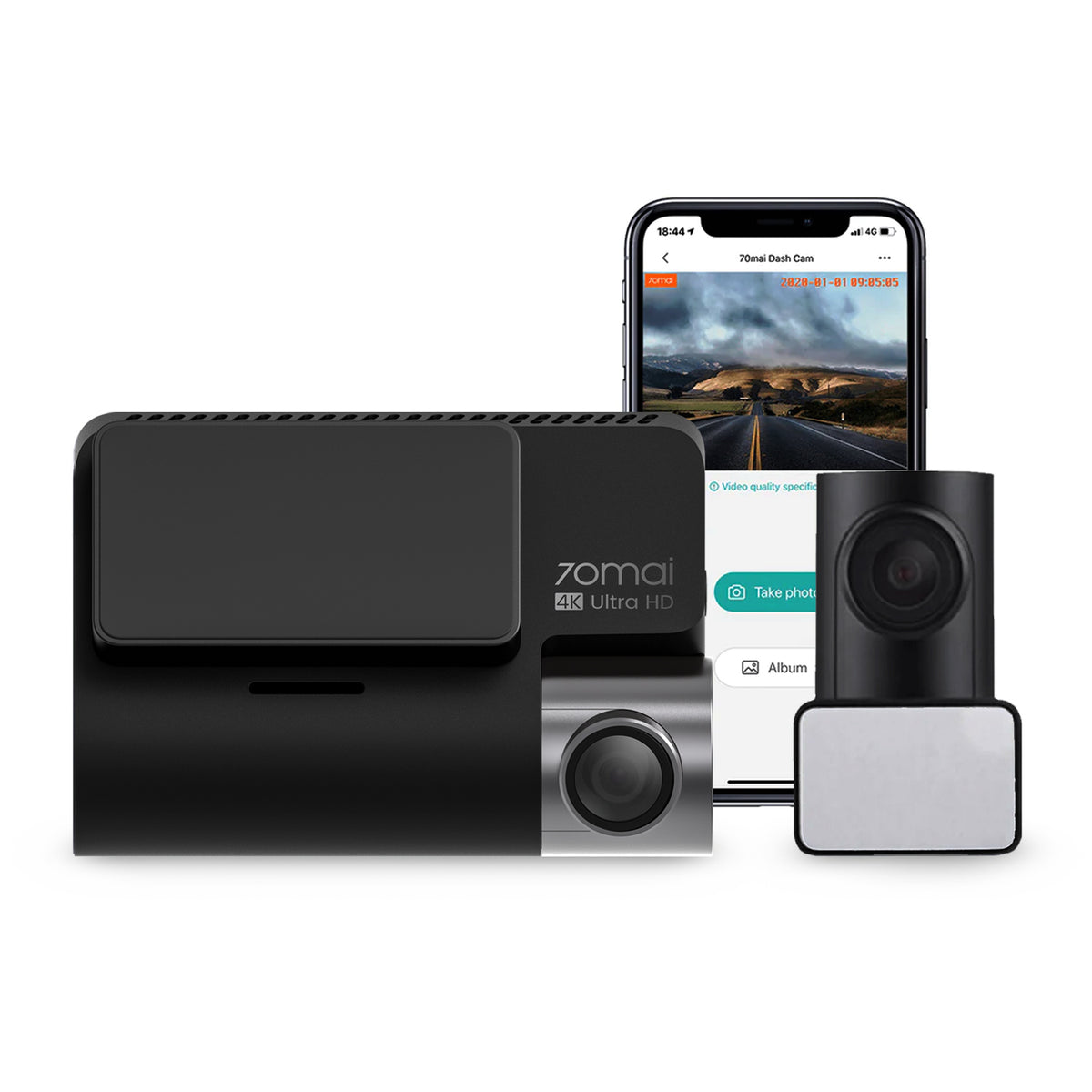 70mai A800S: Dual-Vision 4K Dash Cam - NEXDIGITRON®