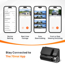 70mai A810 4K HDR Dual-Vision DashCam