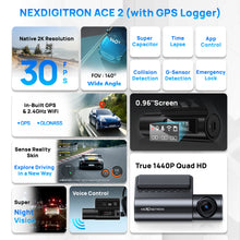 NEXDIGITRON ACE 2 DashCam with GPS Logger