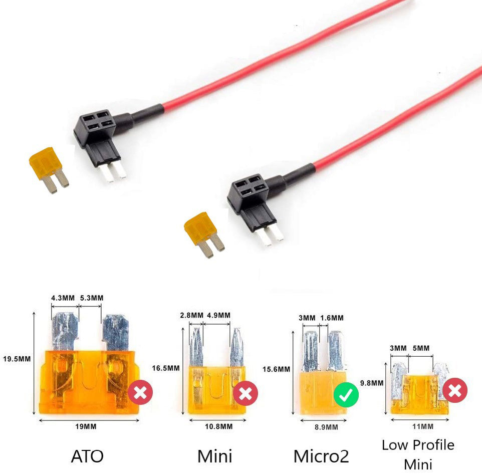 Fuse TAP Adapter Micro2 Set of 2 NEXDIGITRON