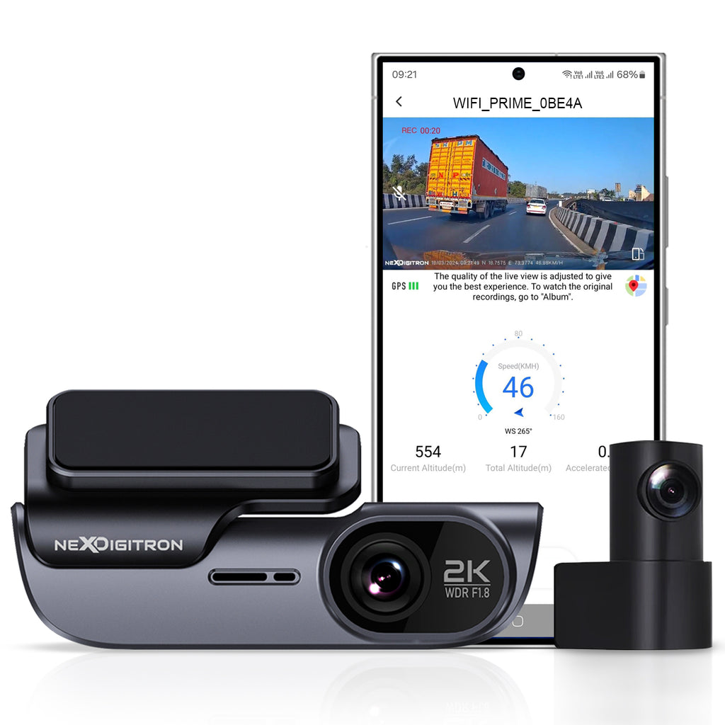 PRIME 2K+ GPS Dual DashCam PRIME 2K+ GPS Dual DashCam