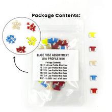 Fuse TAP Assortment - Low Profile Mini (50 Pcs)