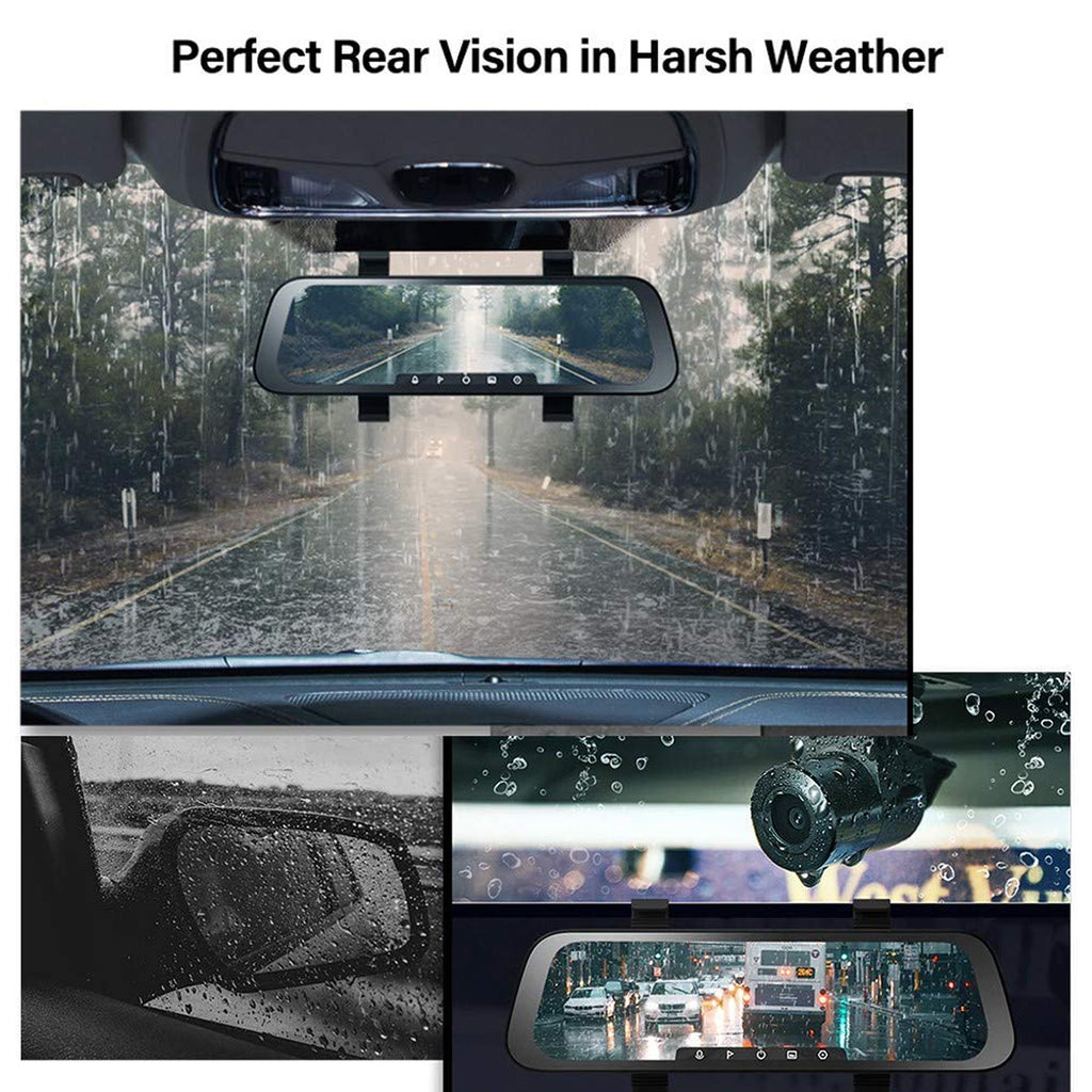 70MAI REARVIEW DASHCAM + NIGHT VISION REAR CAM