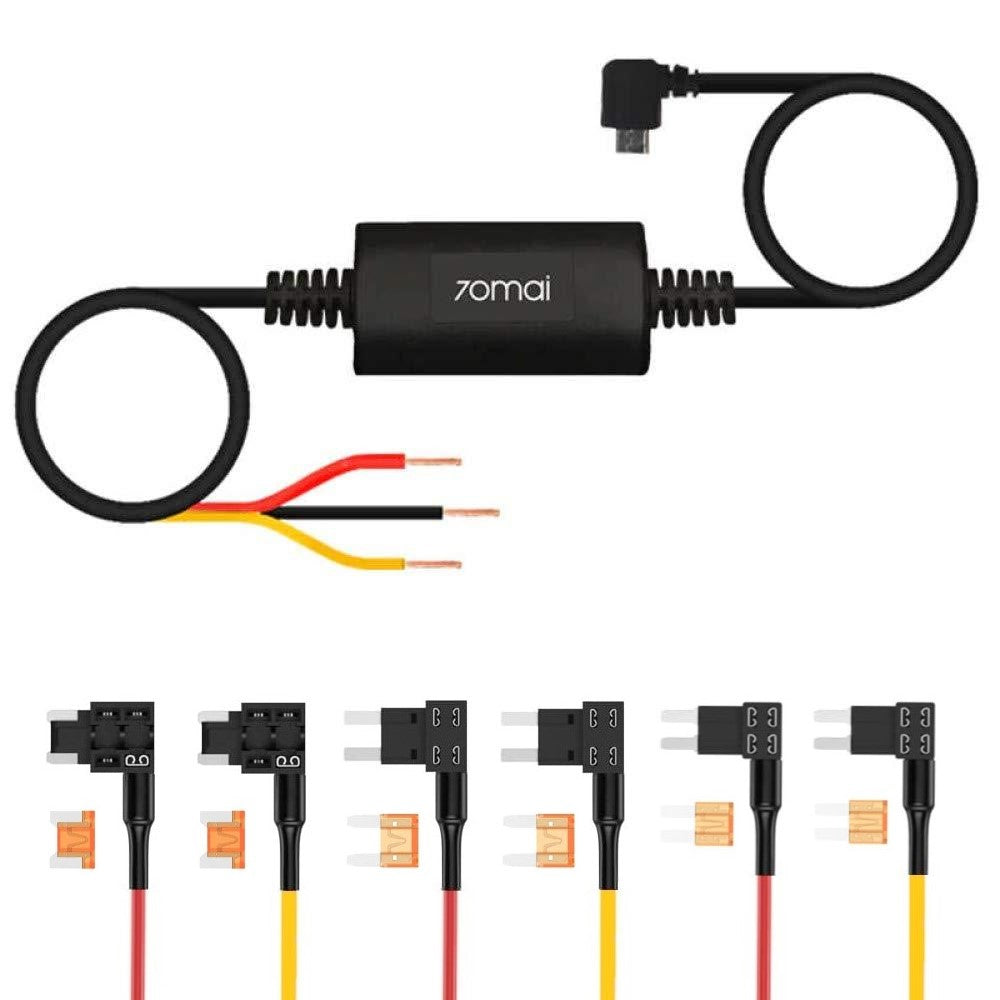 70mai Hardwire Cable Kit with 6 Pcs Fuse Tap Adapters - NEXDIGITRON®