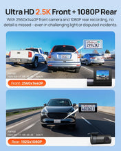 70mai A410 HDR Dual DashCam, Made In India 2.5K+FHD