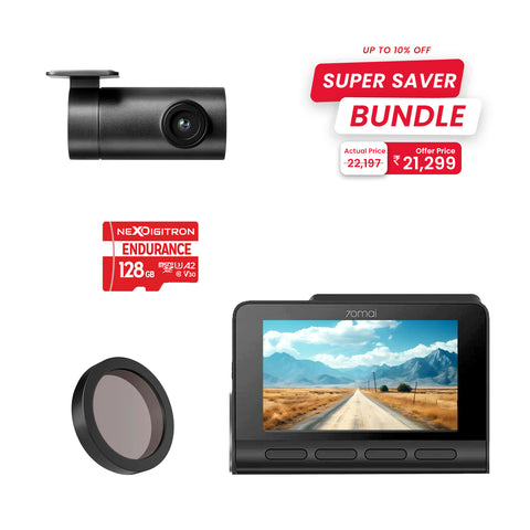 Super Saver Bundle - 70mai A810 4K HDR Dual