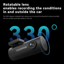 DDPAI MINI Pro Dashcam, 1296P Super Full HD