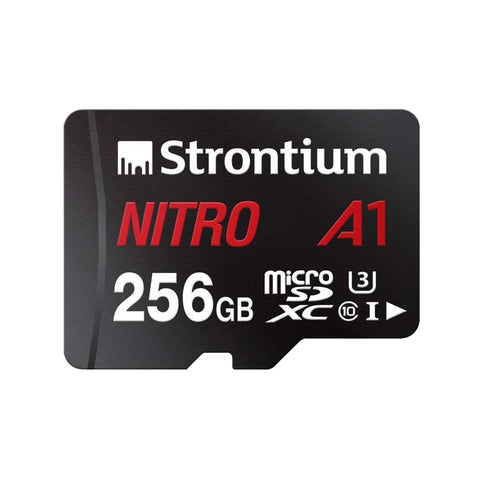 Strontium Nitro A1 256 GB Micro SDXC Memory Card