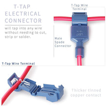 T-Tap Self-Stripping Wire Connectors (120 Pieces)