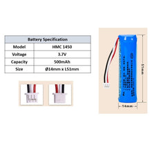 Replacement Battery for 70mai DashCam - HMC1450