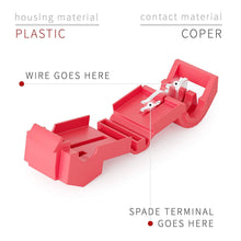 T-Tap Self-Stripping Wire Connectors (120 Pieces)