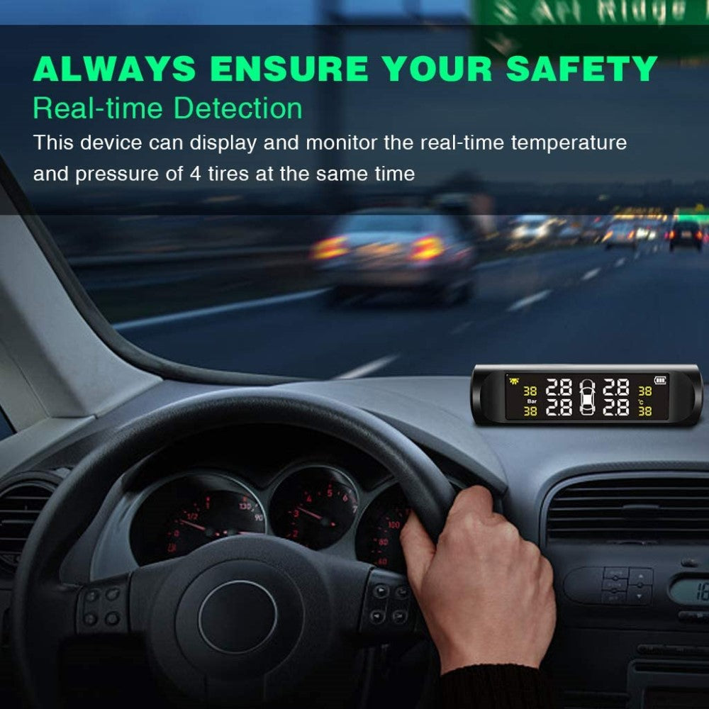 NEXDIGITRON TPMS Tyre Pressure Monitoring System C240 External