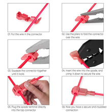 T-Tap Self-Stripping Wire Connectors (120 Pieces)