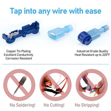 T-Tap Self-Stripping Wire Connectors (120 Pieces)