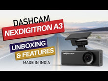 NEXDIGITRON A3 Dashcam, 1080P with F2.0